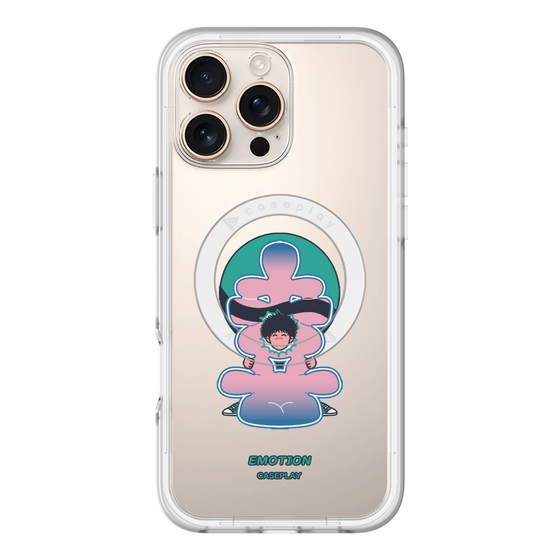 スリムプロテクションプレミアムケース with MagSafe［ 喜怒アイ楽 -喜- ］