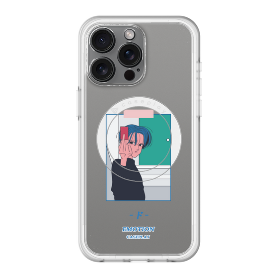 スリムプロテクションプレミアムケース with MagSafe［ 喜怒アイ楽 -怒- ］