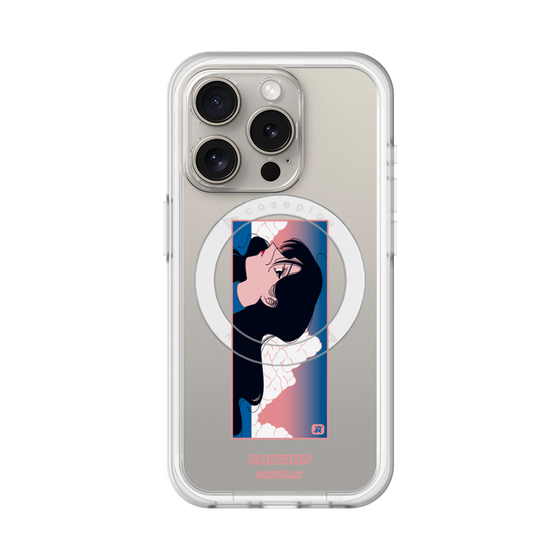 スリムプロテクションプレミアムケース with MagSafe［ 喜怒アイ楽 -哀- ］