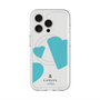 スリムプロテクションプレミアムケース with MagSafe［ LANVIN en Bleu Hearts Blue - ランバン ハート ブルー ］