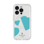 スリムプロテクションプレミアムケース with MagSafe［ LANVIN en Bleu Hearts Blue - ランバン ハート ブルー ］