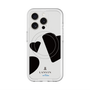 スリムプロテクションプレミアムケース with MagSafe［ LANVIN en Bleu Hearts Black - ランバン ハート ブラック ］