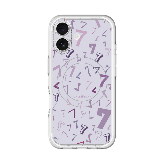 スリムプロテクションプレミアムケース with MagSafe［ Puple 7 - パープル・セブン ］