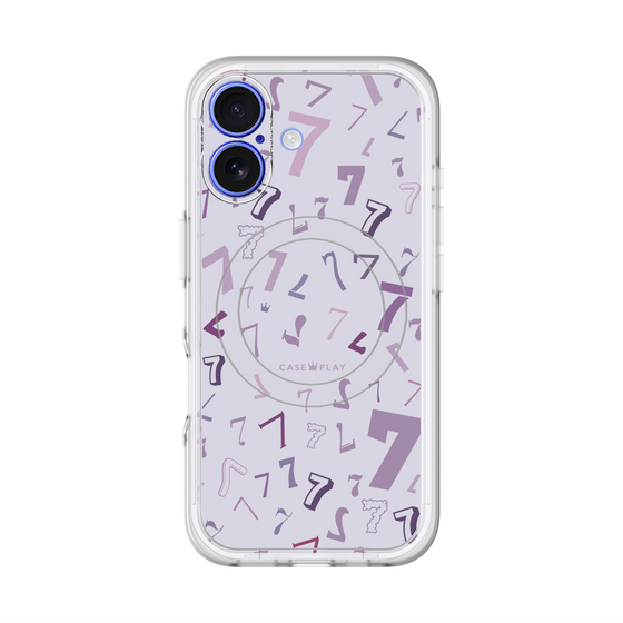 スリムプロテクションプレミアムケース with MagSafe［ Puple 7 - パープル・セブン ］