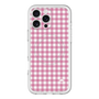 スリムプロテクションプレミアムケース with MagSafe［ Checkered Pink - ギンガムチェック ピンク ］