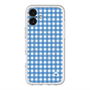 スリムプロテクションプレミアムケース with MagSafe［ Checkered Blue - ギンガムチェック ブルー ］