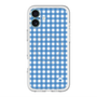 スリムプロテクションプレミアムケース with MagSafe［ Checkered Blue - ギンガムチェック ブルー ］