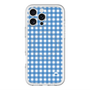 スリムプロテクションプレミアムケース with MagSafe［ Checkered Blue - ギンガムチェック ブルー ］