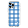 スリムプロテクションプレミアムケース with MagSafe［ Checkered Blue - ギンガムチェック ブルー ］