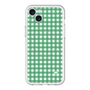 スリムプロテクションプレミアムケース with MagSafe［ Checkered Green - ギンガムチェック グリーン ］