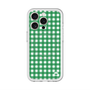 スリムプロテクションプレミアムケース with MagSafe［ Checkered Green - ギンガムチェック グリーン ］
