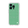 スリムプロテクションプレミアムケース with MagSafe［ Checkered Green - ギンガムチェック グリーン ］