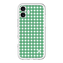 スリムプロテクションプレミアムケース with MagSafe［ Checkered Green - ギンガムチェック グリーン ］