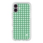 スリムプロテクションプレミアムケース with MagSafe［ Checkered Green - ギンガムチェック グリーン ］