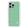 スリムプロテクションプレミアムケース with MagSafe［ Checkered Green - ギンガムチェック グリーン ］