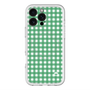 スリムプロテクションプレミアムケース with MagSafe［ Checkered Green - ギンガムチェック グリーン ］