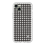 スリムプロテクションプレミアムケース with MagSafe［ Checkered Purple - ギンガムチェック ブラック ］