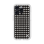 スリムプロテクションプレミアムケース with MagSafe［ Checkered Purple - ギンガムチェック ブラック ］