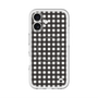 スリムプロテクションプレミアムケース with MagSafe［ Checkered Purple - ギンガムチェック ブラック ］