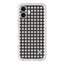 スリムプロテクションプレミアムケース with MagSafe［ Checkered Purple - ギンガムチェック ブラック ］