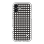 スリムプロテクションプレミアムケース with MagSafe［ Checkered Purple - ギンガムチェック ブラック ］
