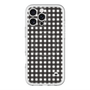 スリムプロテクションプレミアムケース with MagSafe［ Checkered Purple - ギンガムチェック ブラック ］