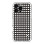 スリムプロテクションプレミアムケース with MagSafe［ Checkered Purple - ギンガムチェック ブラック ］