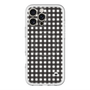 スリムプロテクションプレミアムケース with MagSafe［ Checkered Purple - ギンガムチェック ブラック ］
