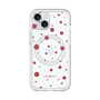 スリムプロテクションプレミアムケース with MagSafe［ Dippin dots Red - ディッピンドッツ レッド ］