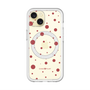 スリムプロテクションプレミアムケース with MagSafe［ Dippin dots Red - ディッピンドッツ レッド ］
