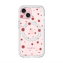 スリムプロテクションプレミアムケース with MagSafe［ Dippin dots Red - ディッピンドッツ レッド ］