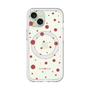 スリムプロテクションプレミアムケース with MagSafe［ Dippin dots Red - ディッピンドッツ レッド ］