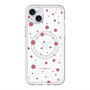 スリムプロテクションプレミアムケース with MagSafe［ Dippin dots Red - ディッピンドッツ レッド ］