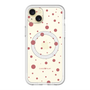 スリムプロテクションプレミアムケース with MagSafe［ Dippin dots Red - ディッピンドッツ レッド ］