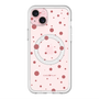 スリムプロテクションプレミアムケース with MagSafe［ Dippin dots Red - ディッピンドッツ レッド ］