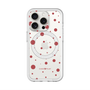 スリムプロテクションプレミアムケース with MagSafe［ Dippin dots Red - ディッピンドッツ レッド ］