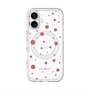スリムプロテクションプレミアムケース with MagSafe［ Dippin dots Red - ディッピンドッツ レッド ］