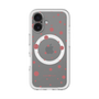 スリムプロテクションプレミアムケース with MagSafe［ Dippin dots Red - ディッピンドッツ レッド ］