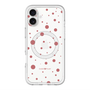 スリムプロテクションプレミアムケース with MagSafe［ Dippin dots Red - ディッピンドッツ レッド ］