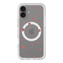 スリムプロテクションプレミアムケース with MagSafe［ Dippin dots Red - ディッピンドッツ レッド ］