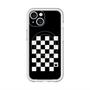 スリムプロテクションプレミアムケース with MagSafe［ Racing checkered flag - レーシングチェッカーフラッグ ］