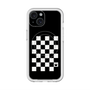 スリムプロテクションプレミアムケース with MagSafe［ Racing checkered flag - レーシングチェッカーフラッグ ］