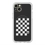 スリムプロテクションプレミアムケース with MagSafe［ Racing checkered flag - レーシングチェッカーフラッグ ］