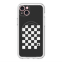 スリムプロテクションプレミアムケース with MagSafe［ Racing checkered flag - レーシングチェッカーフラッグ ］