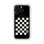 スリムプロテクションプレミアムケース with MagSafe［ Racing checkered flag - レーシングチェッカーフラッグ ］