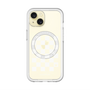 スリムプロテクションプレミアムケース with MagSafe［ Racing checkered flag White - レーシングチェッカーフラッグ ホワイト ］