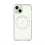 スリムプロテクションプレミアムケース with MagSafe［ Racing checkered flag White - レーシングチェッカーフラッグ ホワイト ］