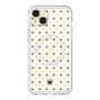 スリムプロテクションプレミアムケース with MagSafe［ CASEPLAY Crown dots Black - ケースプレイ・クラウン・ドッツ ブラック ］