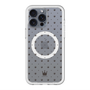 スリムプロテクションプレミアムケース with MagSafe［ CASEPLAY Crown dots Black - ケースプレイ・クラウン・ドッツ ブラック ］