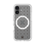 スリムプロテクションプレミアムケース with MagSafe［ CASEPLAY Crown dots Black - ケースプレイ・クラウン・ドッツ ブラック ］